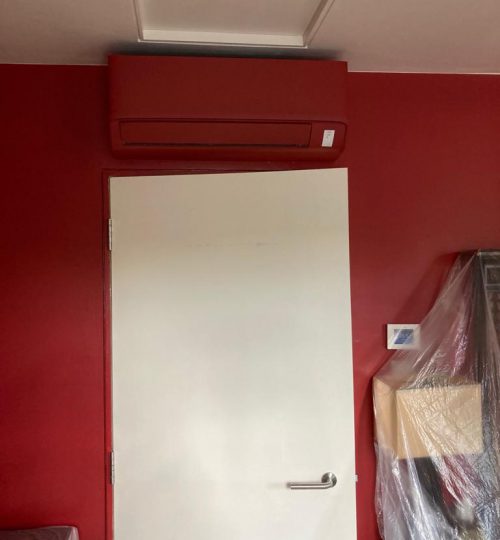 Air Conditioning Bespoke Colour Unit red